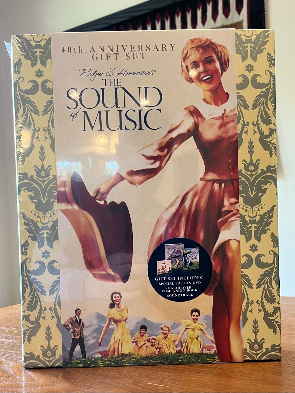Vintage The Sound of Music 40th Anniversary Gift Set SEALED DVD Book Soundtrack